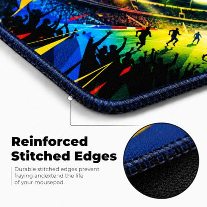 XL Mouse Pad Desk Keyboard Mat 31.5”x11.8”, 3mm Thick Non-Slip Smooth | Non-Slip Rubber Base 3mm Thick Large XL Extended Full Desk Long Computer Desktop Keyboard Gaming Desk Mat Mouse Pad Mousepad - color: colorful