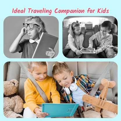 TECJOE 10 Inch 2 Pack LCD Writing Tablet, Colorful Doodle Board Drawing Tablet for Kids, Kids Travel Learning Toys Christmas Birthday Gifts for 3 4 5 6 7 8 Year Old Boys and Girls Toddlers - color: Blue Green