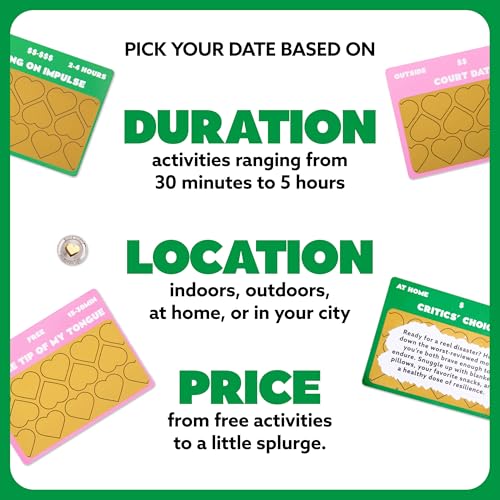 Date Night Scratch-Off Cards by Relatable, Gifts and Unique Date Night Ideas for Couples, Discover Fun Couples Activities for Day and Night, Includes Coin and 50 Scratch-Off Cards, for Ages 17+ - style: Date Night Scratch Off