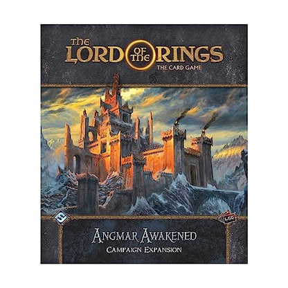 The Lord of the Rings The Card Game Angmar Awakened CAMPAIGN EXPANSION - Cooperative Adventure Game, Strategy Game, Ages 14+, 1-4 Players, 30-120 Min Playtime, Made by Fantasy Flight Games