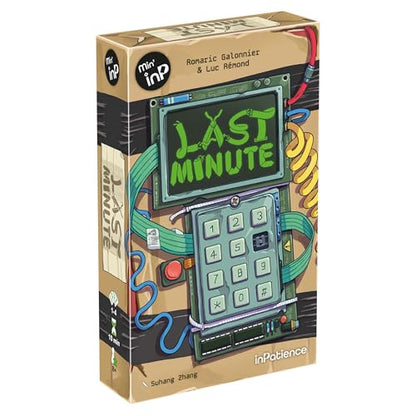 Last Minute Card Game | Real-Time Bomb Defusing Solo or Cooperative Strategy Game, Fast-Paced Fun for Kids & Adults, Ages 10+, 1-4 Players, 10 Mins