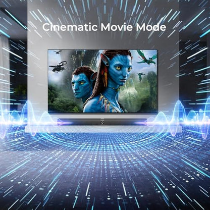 Sound Bar for Smart TV, Soundbar with Bluetooth/ARC/Opt/AUX Connect, Auto Volume Boost, 3 Equalizer Modes, 2 in 1 Detachable Soundbar for TV/PC/Gaming/Projectors - color: Black