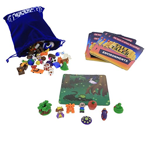 SCS Direct, Tall Tales Story Telling Board Game - The Educational Family Game of Infinite Storytelling -Award-Winning Educational Game, 5 Ways to Play - Promotes Creativity & Language Skill, Gift - color: Tall Tales Original Game