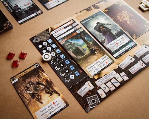Brotherwise Games Call to Adventure | Strategy Board Game, For 2, 4 Players, Ages 13+, Contains over fully illustrated 150 cards and 24 custom runes