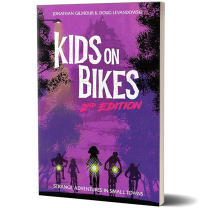 Renegade Game Studios Kids on Bikes TTRPG 2nd Edition Tabletop RPG Book | Softcover Core Rulebook for 2-6 Players, Collaborative Storytelling Adventure, Includes Sample Module and Refined Rules