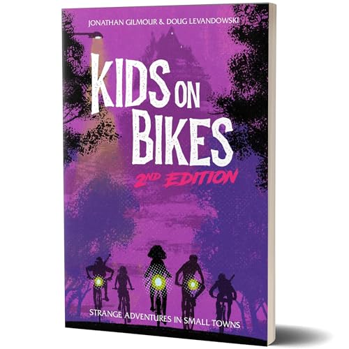Renegade Game Studios Kids on Bikes TTRPG 2nd Edition Tabletop RPG Book | Softcover Core Rulebook for 2-6 Players, Collaborative Storytelling Adventure, Includes Sample Module and Refined Rules