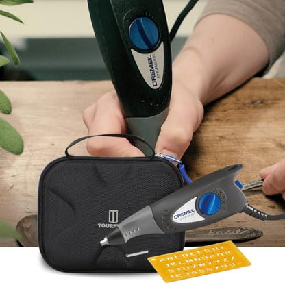 Tourmate Travel Carrying Case for Dremel 290-02 120-Volt Engraver Rotary Tool (ONLY CASE) - color: Black