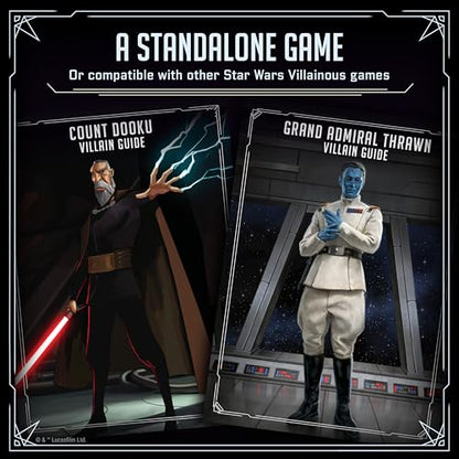 Ravensburger Star Wars Villainous - Cold Tactics Strategy Board Game - Join Darth Maul and Captain Phasma in This Stand-Alone or Expandable Villainous Adventure - Ages 10+