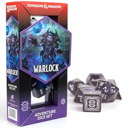 D&D Adventure Dice (Warlock Class: Red) - style: Warlock Class: Red
