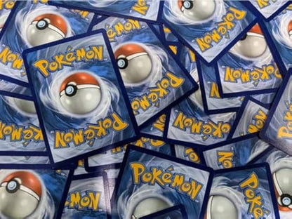 Pokemon: 100 Assorted Card Bundle - with Foils and 5 Ultra Rare (V, GX, EX) Variety - Official Pokemon TCG Deck Box Included