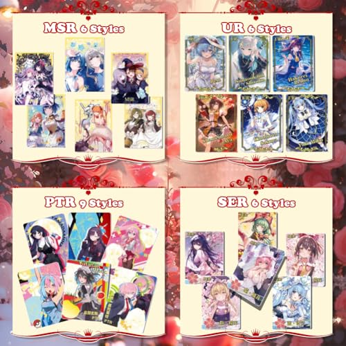 Booster Box Goddess Story Waifu - Yu Sen Chapter MEIKA Series TCG Anime Girl Cards Collection Trading Card (NS2-13) - color: Ns2-13