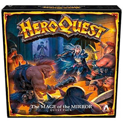 Hasbro Gaming Heroquest The Mage of The Mirror Quest Pack, Roleplaying Game for Ages 14+, Requires HeroQuest Game System to Play