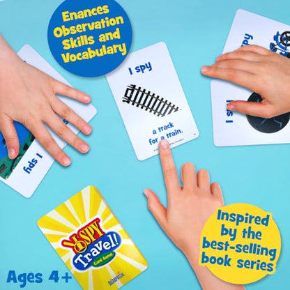 Briarpatch SPY Travel Card Game, based on the SPY books,For Preschool Kids, Ages 4+