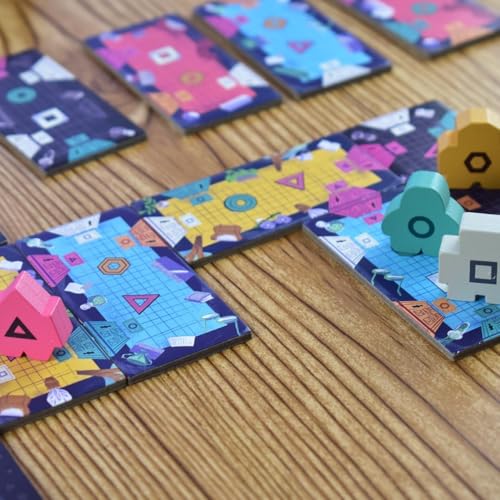 Draco Studios - Neuroriders, The Strategy Game to Retrieve Memories, Perfect for Game Nights with Friends and Family, Up to 4 Players, Ages 12 and Up, EN