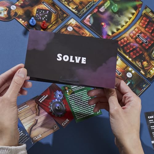 Clue Escape: The Illusionist’s Club Board Game | Escape Room Family Game | 1-Time Solve Mystery | Ages 10+ | 1-6 Players | Difficulty 4 | 90-120 Mins. (Amazon Exclusive) - style: The Illusionist’s Club