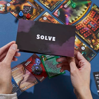 Clue Escape: The Illusionist’s Club Board Game | Escape Room Family Game | 1-Time Solve Mystery | Ages 10+ | 1-6 Players | Difficulty 4 | 90-120 Mins. (Amazon Exclusive) - style: The Illusionist’s Club