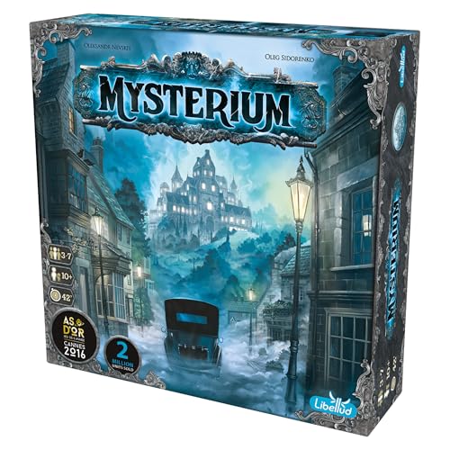 Mysterium Board Game (2025 Refresh) | Cooperative Psychic Mystery Game, Updated Components & New Cards for Family Kids & Adults, Ages 10+, 3-7 Players, 45 Mins - style: New Edition