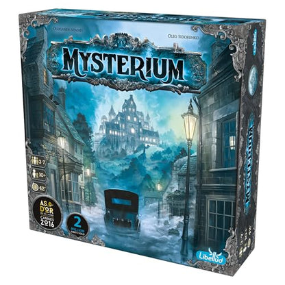 Mysterium Board Game (2025 Refresh) | Cooperative Psychic Mystery Game, Updated Components & New Cards for Family Kids & Adults, Ages 10+, 3-7 Players, 45 Mins - style: New Edition