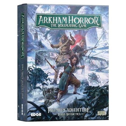 Arkham Horror The Roleplaying Game Terra Antarctica Adventure Book | Immersive RPG for Kids & Adults, Ages 14+, 2-6 Players, 1+ Hour Playtime