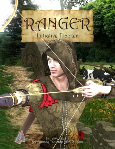 Ranger Initiative Tracker: Initiative Sheets for Fantasy Tabletop RPG Players
