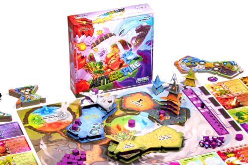 Phase Shift Games Aetherspire 3D Tower Defense Game, Cooperative, Ages 14+ | Phase Shift Games Aetherspire; cooperative 3D tower defense game; 1-4 players; ages 14+ | 1-4 Players, 45 Minutes Playtime, Ages 14+, Strategic Fantasy Tabletop Game, Winner of T