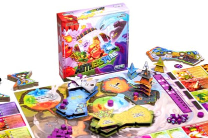 Phase Shift Games Aetherspire 3D Tower Defense Game, Cooperative, Ages 14+ | Phase Shift Games Aetherspire; cooperative 3D tower defense game; 1-4 players; ages 14+ | 1-4 Players, 45 Minutes Playtime, Ages 14+, Strategic Fantasy Tabletop Game, Winner of T