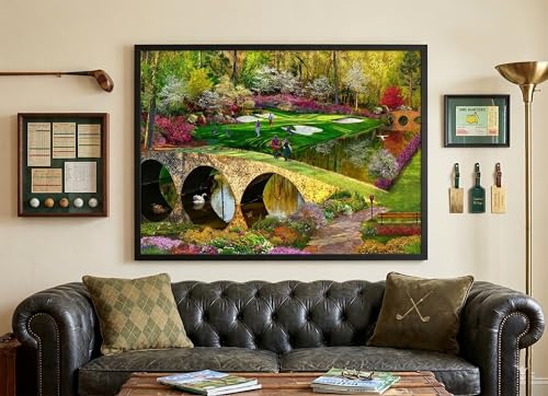Par for The Course (Golf) Jigsaw Puzzle 1000 Pieces - Precision Cut, Challenging Golf Puzzle for Adults, Vibrant Colors, 1000 Piece Golfing Jigsaw by Vermont Christmas Company