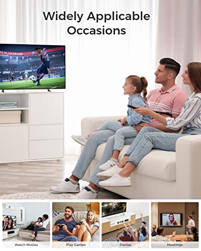 HDMI 스위치 4K@60Hz, vilcome 4K HDMI 스플리터 3 in 1 출력, 3 포트 Hdmi 스위처 박스, UHD 3D HDR 지원, Xbox PS3 4 5 TV 게이밍 Roku HDTV 파이어 스틱용 멀티 포트 HDMI 허브 셀렉터 - color: 3.8m(1.25피트) 케이블