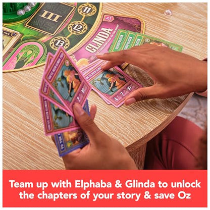 Spin Master Games Wicked The Movie Cooperative Family Game | Based On The New Movie, Work Together To Defeat The Wizard, Fun For Family Game Night, Kids Game, For 2-4 Players, Ages 10+ - style: Wicked Board Game