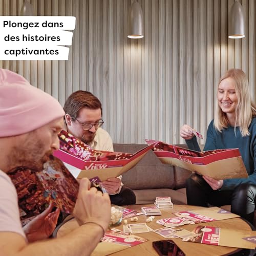 HABA Point of View: Spooky Festival – Cooperative Mystery Box Board Game with 40+ Puzzles, Perfect Brain Games for Adults and Teens, for 2–8 Players Ages 8+