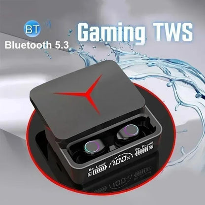 Gaming Wireless Earbuds, Bluetooth 5.3, Low Latency, Fast Charging, 5H Playtime, 140H Standby
