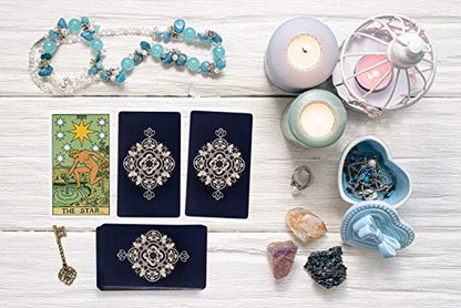 Classic Tarot Cards Deck for Spiritual Guidance | Ideal Tarot Cards for Beginners with Online Guide Book