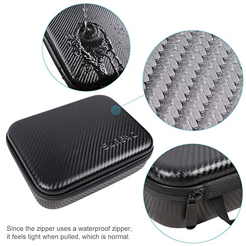 Hard Case for GoPro,Surface-Waterproof Carrying Case Compatible with GoPro Hero 13/12/11/10/9/8/7/(2018)/6/5 Black,DJI Osmo Action,AKASO/Campark and More (Medium) - color: Medium