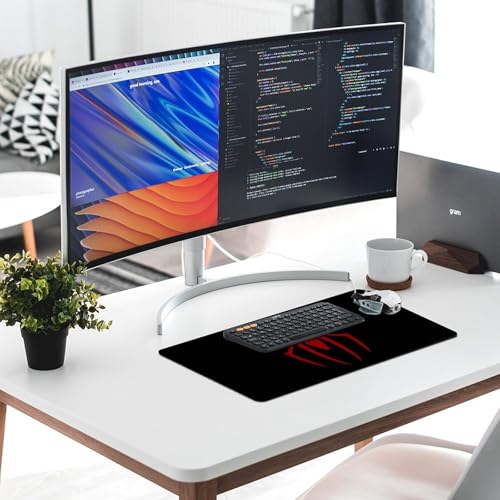 Gaming Mouse Pad, Spider Black Pattern Mouse Pad 11.8x23.6Inch Large Extended Computer Mouse Mat Keyboard Full Desk Mousepad for Gaming, Office, Home - color: style-14, size: 11.8 x23.6-Inch