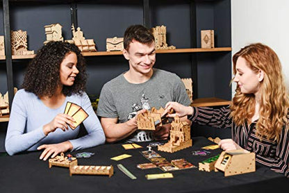 TowerRex Organizer for Betrayal at House on The Hill 2nd Ed Board Game, Widow's Walk Expansion, Storage Insert, Accessories Upgrade