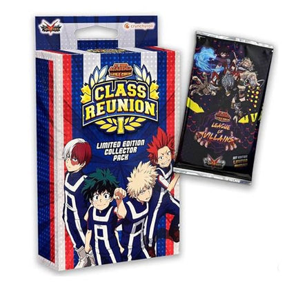 My Hero Academia: Class Reunion Collector Pack - Limited Edition Pack for Collectible Card Game, Card Packs & Foil Cards