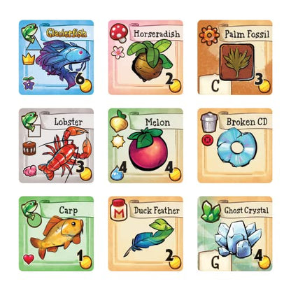 ConcernedApe Stardew Valley Cooperative Board Game Ages 13+ 1 to 4 Players