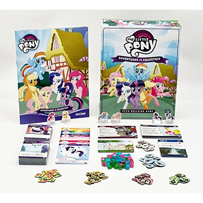 Renegade Game Studios My Little Pony: Adventures in Equestria Deck-Building | Cooperative Strategy Card Game for 1-4 Players, Includes 6 Iconic Characters, Perfect for Families and Fans Aged 8 Plus