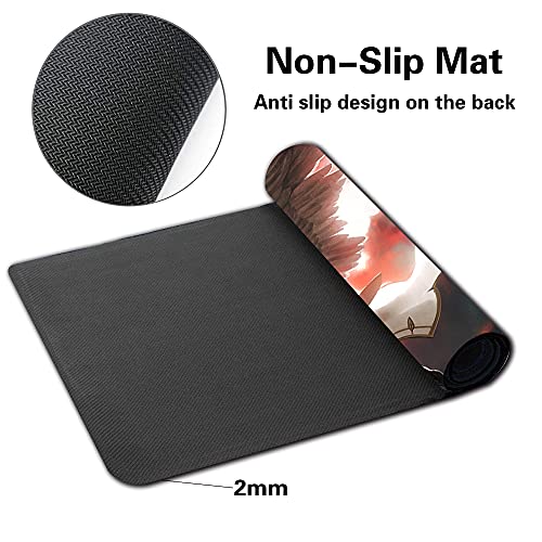 Board Game MTG Playmat Games Size 60X35 cm CCG Compatible for MTG CCG RPG Trading Card Game (Gisela) - color: Gisela
