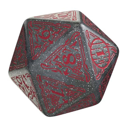 The Hobbit Jumbo Spindown D20 Lunaris Die by Q-Workshop | Large Middle-Earth Inspired Life Counter, Premium Engraved Map Design | Easy-Read Numbers | Durable Gaming Dice for TCGs, RPGs & Tabletop Play | Large Middle-Earth Inspired Life Counter, Premium En