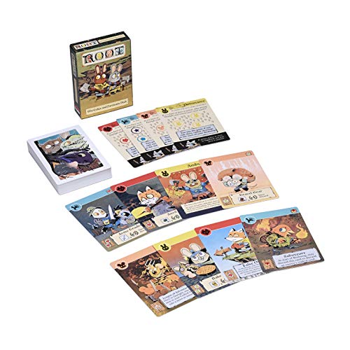 Leder Games | Root: The Exiles and Partisans Deck - style: Root The Exiles and Partisans Deck