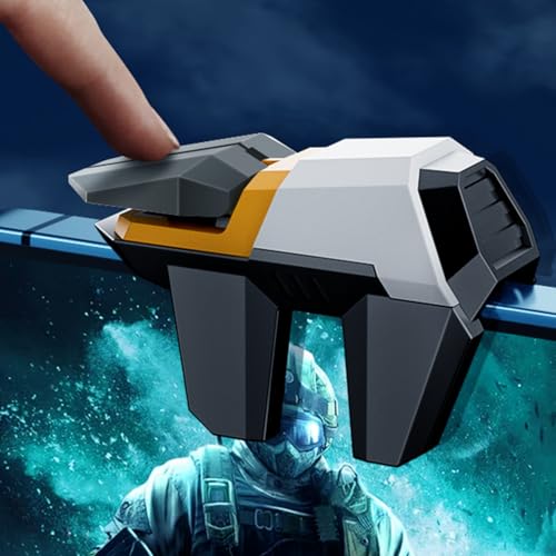 CyberFey Mobile Gaming Triggers Phone Controller for Gaming PUBG/Call of Duty, Gatillos para Celular, Compatible with Android & iPhone