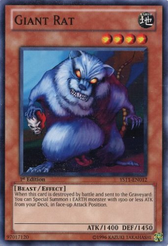 Yu-Gi-Oh! - Giant Rat (YS11-EN012) - Starter Deck: Dawn of The Xyz - 1st Edition - Common