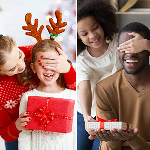 Skylety 3 Pieces Metal Puzzles Brain Teasers Christmas 3D Metal Puzzles Gift for Adults & Teens Iq Logic Games Unlock Interlocking Knot Puzzle Hard Educational(Stylish Style)