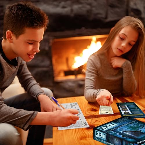 EXIT: The Return to The Abandoned Cabin | EXIT: The Game - A Kosmos Game | Family-Friendly, Card-Based at-Home Escape Room Experience | Collaborative for 1 to 4 Players, Ages 12+ - style: Return to the Abandoned Cabin