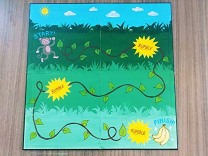 Blank Game Board & Box, 20 Inch DIY Create Your Own Board Game Kit | Design custom board games for classrooms, family fun, gifts, and game design projects - style: 20" Board/Box