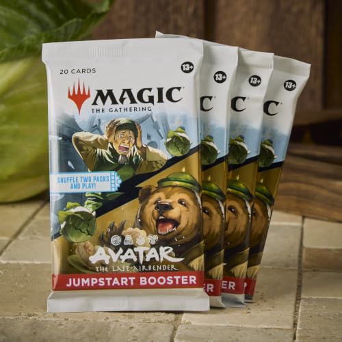 Magic: The Gathering | Avatar: The Last Airbender Jumpstart Booster Box | 24 Packs | 2-Player Card Game