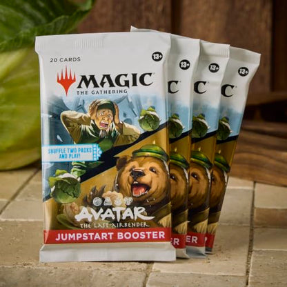 Magic: The Gathering | Avatar: The Last Airbender Jumpstart Booster Box | 24 Packs | 2-Player Card Game