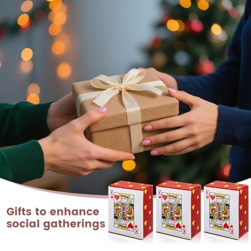 3 Pack Small Deck of Cards, Fun & Portable Smal Playing Cards for Travel, Camping, Parties, Cute & Durable 1.18 x 1.57 Inch Deck, Perfect for Game Nights with Friends & Family
