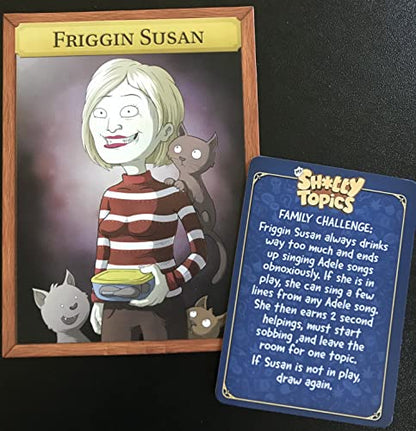 My Shitty Family Game- The Hilarious Adult Party Game of Family Dysfunction and Awkward Conversation